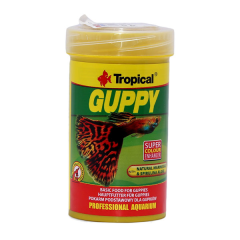 تروپیکال غذای پولکی گوپیtropical guppy food