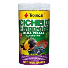 غذای ماهی Cichlid Herbivore Small Pellet برند تروپیکال