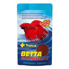 غذای گرانولی ماهی فایتر ۱۰ گرم تروپیکالTropical Betta Granulat 10gr